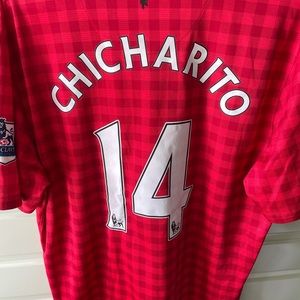 Chicarito Manchester United Jersey